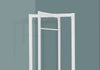 White Metal Coat Rack