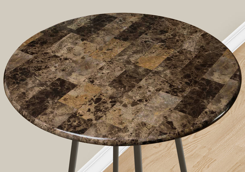 Espresso Marble Coffee Metal Home Bar