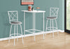 White Top and Metal Spacesaver Home Bar