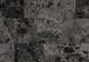 3pcs Set Grey Marble Charcoal Metal Dining Set