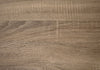 Dark Taupe Wood-look Black Metal Side Table Nightstand