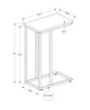 Black Side Table