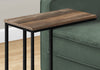 Medium Brown Reclaimed Wood-look Side Table