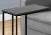 Grey Stone-look Side Table