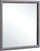 Kate Bedroom Dresser Mirror - Grey/Brown