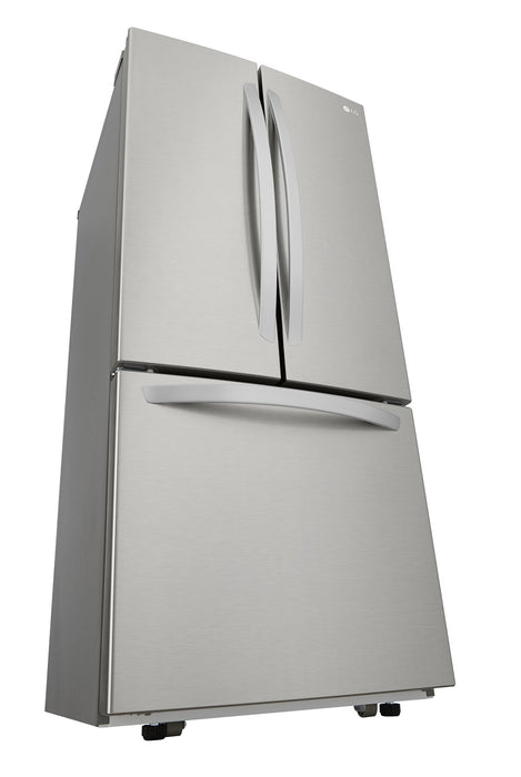 LG 30\" 22 Cu. Ft. French-Door Refrigerator - Smudge Proof Stainless Steel - LRFNS2200S