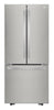 LG 21.8 Cu. Ft. 3-Door French Door Refrigerator - LRFNS2200S