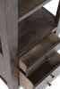 Madison Bookcase Pier – Brown - Rustic, Modern, Contemporary style Storage Pier in Brown Reclaimed Wood
