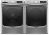 Maytag Front-Load 5.5 Cu. Ft. Washer with Extra Power and 7.3 Cu. Ft. Electric Steam Dryer - Slate