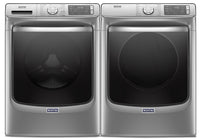 Maytag Front-Load 5.8 Cu. Ft. Smart Washer with Extra Power and 7.3 Cu. Ft. Gas Smart Dryer - Slate
