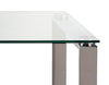 Metro Coffee Table - {Modern} style Coffee Table {Metal}, {Glass}