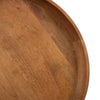 Nashik 20" Accent Table - Retro style End Table in Brown Mango Wood and Metal