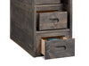 Piper Stairway Chest - {Rustic} style Chest in Driftwood grey {Pine}
