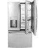 GE Profile 22.1 Cu. Ft. Door-in-Door French-Door Refrigerator - PYD22KYNFS - Refrigerator in Fingerprint Resistant Stainless Steel 