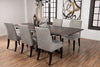 Shilo Dining Chair - Grey - {Modern} style Dining Chair in Dark Grey {Solid Woods}