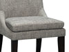 Shilo Dining Chair - Grey - {Modern} style Dining Chair in Dark Grey {Solid Woods}