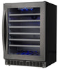Danby 5.6 Cu. Ft. Black Stainless Steel Wine Cooler – SSWC056D1B-S - Refrigerator in Black Stainless Steel