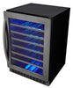 Danby 5.6 Cu. Ft. Black Stainless Steel Wine Cooler – SSWC056D1B-S - Refrigerator in Black Stainless Steel