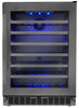 Danby 5.6 Cu. Ft. Black Stainless Steel Wine Cooler – SSWC056D1B-S - Refrigerator in Black Stainless Steel