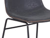 Tess Dining Chair - Grey - {Modern} style Accent Dining Chair in Grey {Metal}