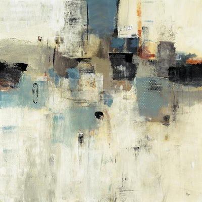 "Let's Go Ii" Giant Art 54x54 Wall Art