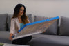 London Skyline with Tower Bridge  River Thames 24x36 Wall Art Fabric Panel Without Frame