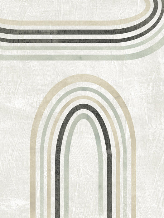 \"Modern Arc In Color Iii\" Giant Art 72x54 Wall Art