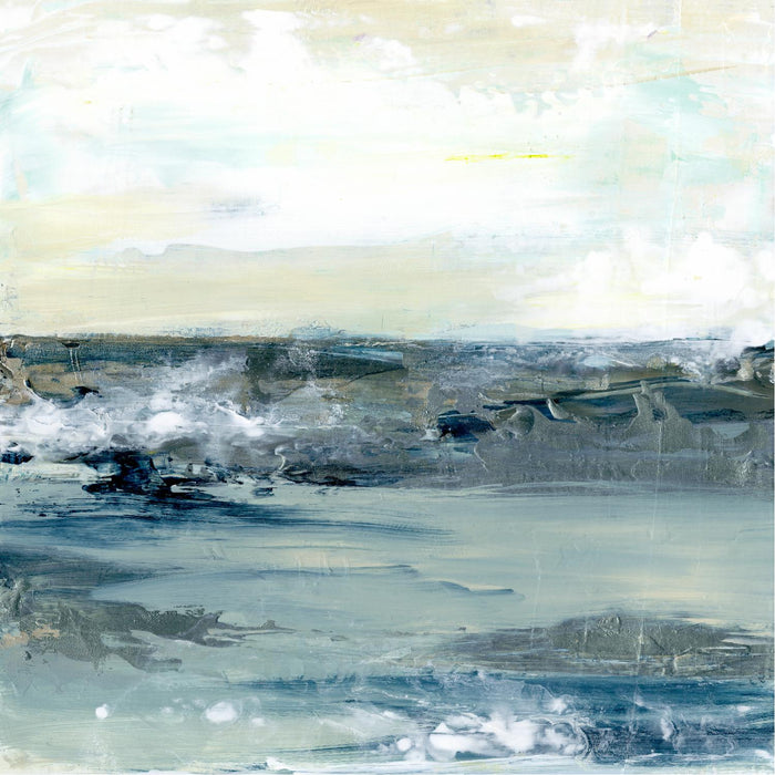 \"Coastal Blues I\" Giant Art 72x72 Wall Art