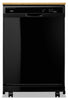 Whirlpool Heavy-Duty Tall-Tub Portable Dishwasher - WDP370PAHB - Dishwasher in Black