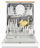 Whirlpool Heavy-Duty Tall-Tub Portable Dishwasher - WDP370PAHB - Dishwasher in White