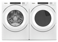 Whirlpool 5.0 Cu. Ft. Front-Load Washer and 7.4 Cu. Ft. Electric Dryer - White