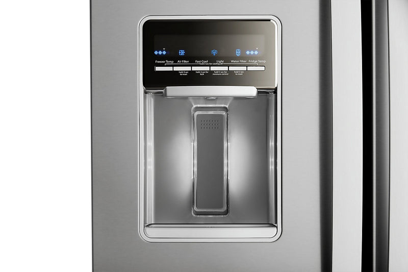 Whirlpool 30\" 20 Cu. Ft. French-Door Refrigerator - Fingerprint Resistant Stainless Steel - WRF560SEHZ