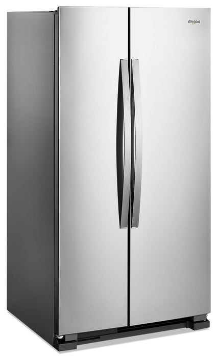 Whirlpool 36\" 25 Cu. Ft. Side-by-Side Refrigerator - Monochromatic Stainless Steel - WRS315SNHM