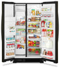 Whirlpool 21 Cu. Ft. Side-by-Side Refrigerator - WRS321SDHV - Refrigerator in Black Stainless Steel