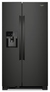 Whirlpool 36\" 25 Cu. Ft. Side-by-Side Refrigerator - Black - WRS325SDHB