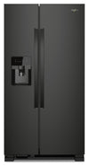 Whirlpool 33\" 21 Cu. Ft. Side-by-Side Refrigerator - Black - WRS331SDHB