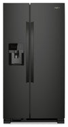 Whirlpool 36\" 25 Cu. Ft. Side-by-Side Refrigerator - Black - WRS335SDHB