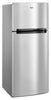 Whirlpool 18 Cu. Ft. Top-Freezer Refrigerator - WRT518SZFM - Refrigerator in Stainless Steel