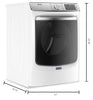 Maytag 7.3 Cu. Ft. Smart Front-Load Gas Dryer with Extra Power and Steam – MGD8630HW