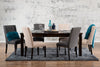 York Wingback Dining Chair – Grey - {Traditional} style Accent Dining Chair