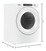Whirlpool 7.4 Cu. Ft. Front-Load Electric Dryer with Intuitive Touch Controls - YWED5620HW