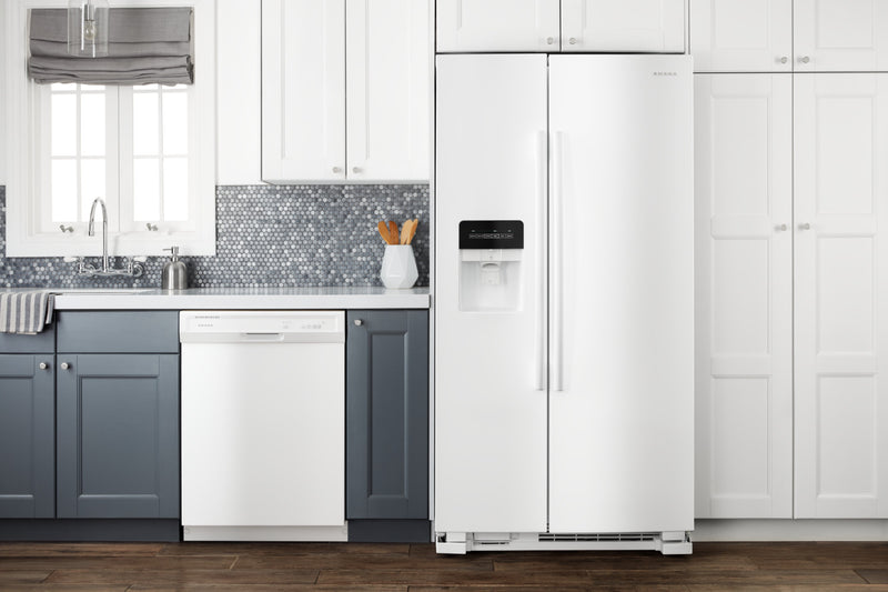 Amana 33\" 21 Cu. Ft. Side-by-Side Refrigerator - White - ASI2175GRW