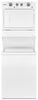 Whirlpool® 4.0 cu.ft Electric Stacked Laundry Center 9 Wash cycles and AutoDry™ - Laundry Centre in White