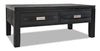 Bronx Coffee Table with Lift-Top - Dark Charcoal  - Industrial style Coffee Table in Dark charcoal