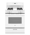 GE 4.8 Cu. Ft. Gas Range with Precise Simmer Burner and Sealed Cooktop Burner - White - JCGBS60DEKWW