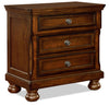 Chelsea Nightstand - Traditional style Nightstand in Cherry Pine Solids and Cherry Veneers