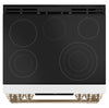 Café 30" Slide-In Radiant and Convection Electric Range - CCES700P4MW2
