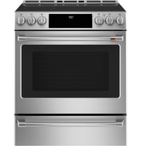 Cafe 5.7 Cu. Ft. Smart Induction Range with True European Convection and Self Clean Racks - Stainles… 