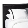 Chase Brown Queen Bed - Contemporary style Bed in Brown Faux Leather