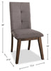 Chelsea Fabric Dining Chair – Brown